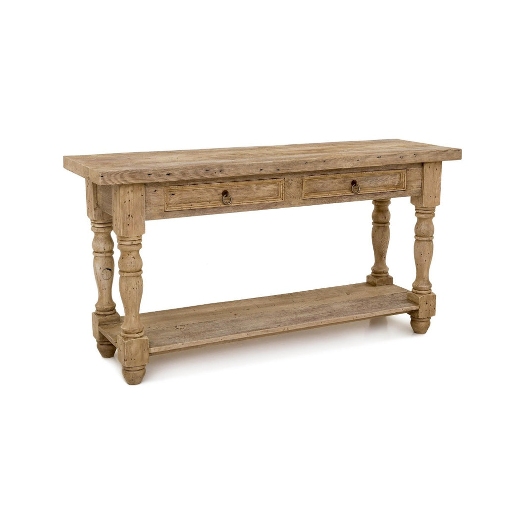 Lubbock Console Table in Rough Sandstone