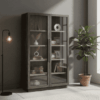 Dresden Double Door Glass Cabinet