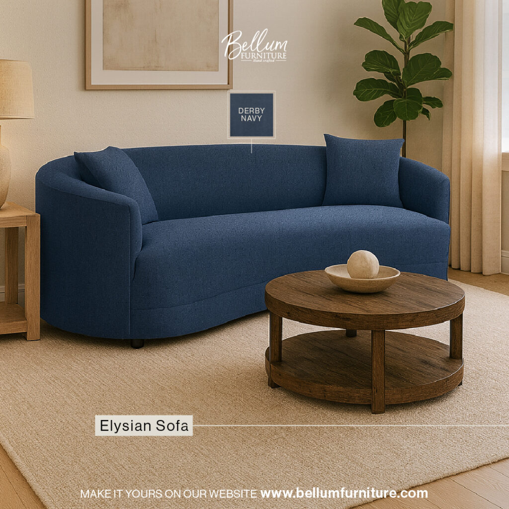 Custom Furniture: Select Your Fabric, Wood Finish, and Size Online