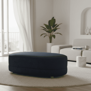 Corra Oval Ottoman